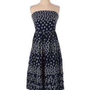 Jcrew Casual blue dress